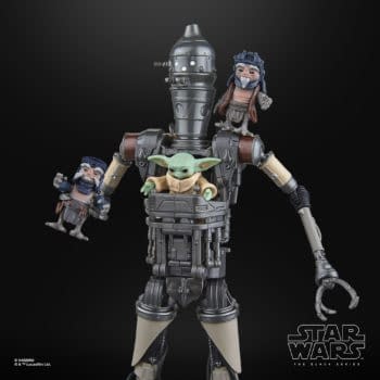 Star Wars: The Mandalorian Deluxe IG-12 and Grogu Figure Revealed